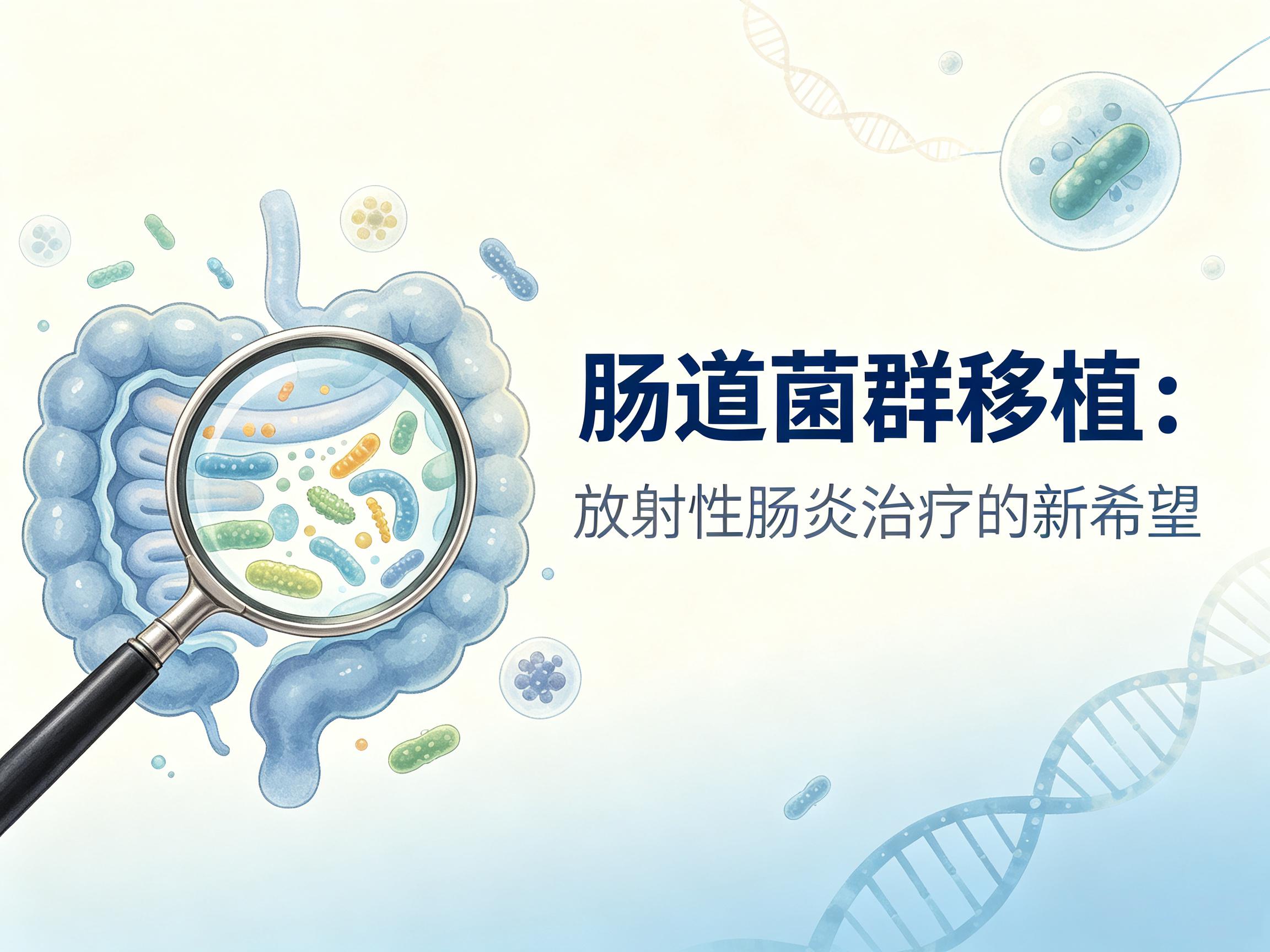 清远市|第3期 肠道菌群移植：放射性肠炎治疗的新希望
